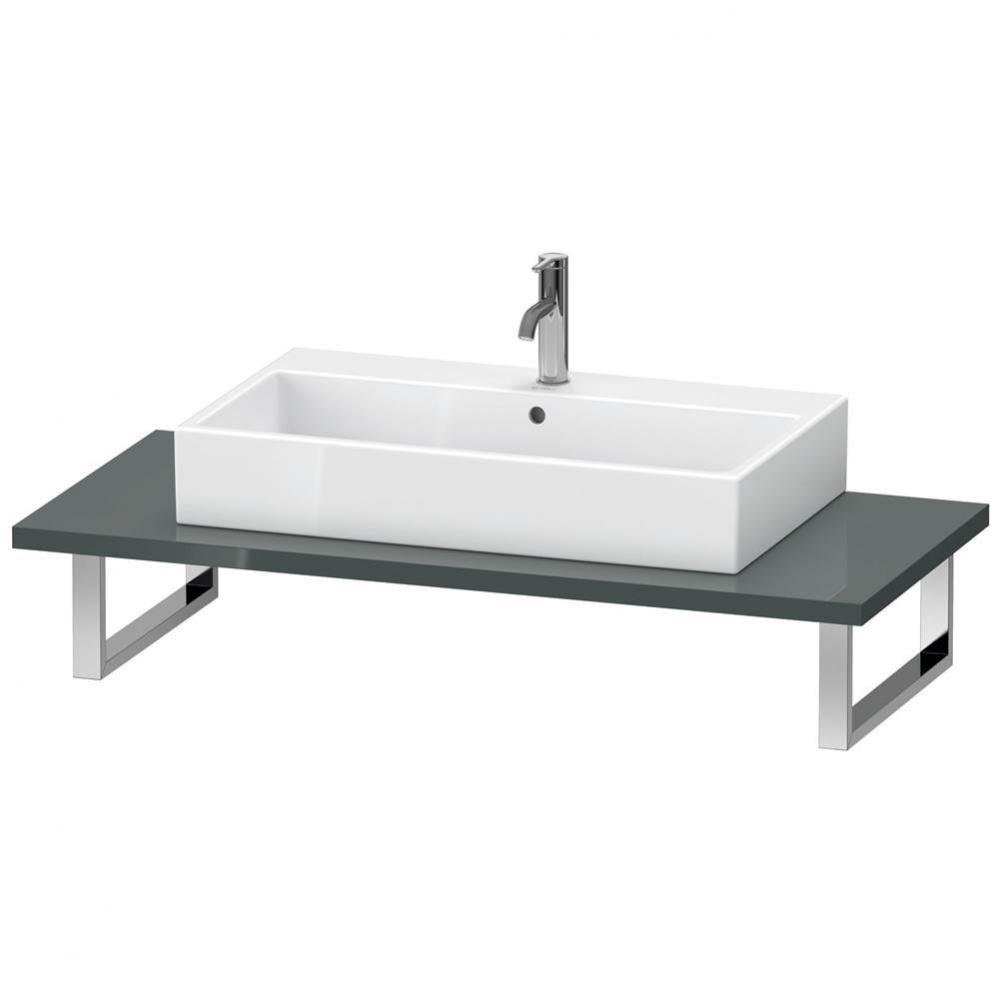 Duravit XViu Console  Dolomiti Gray High Gloss