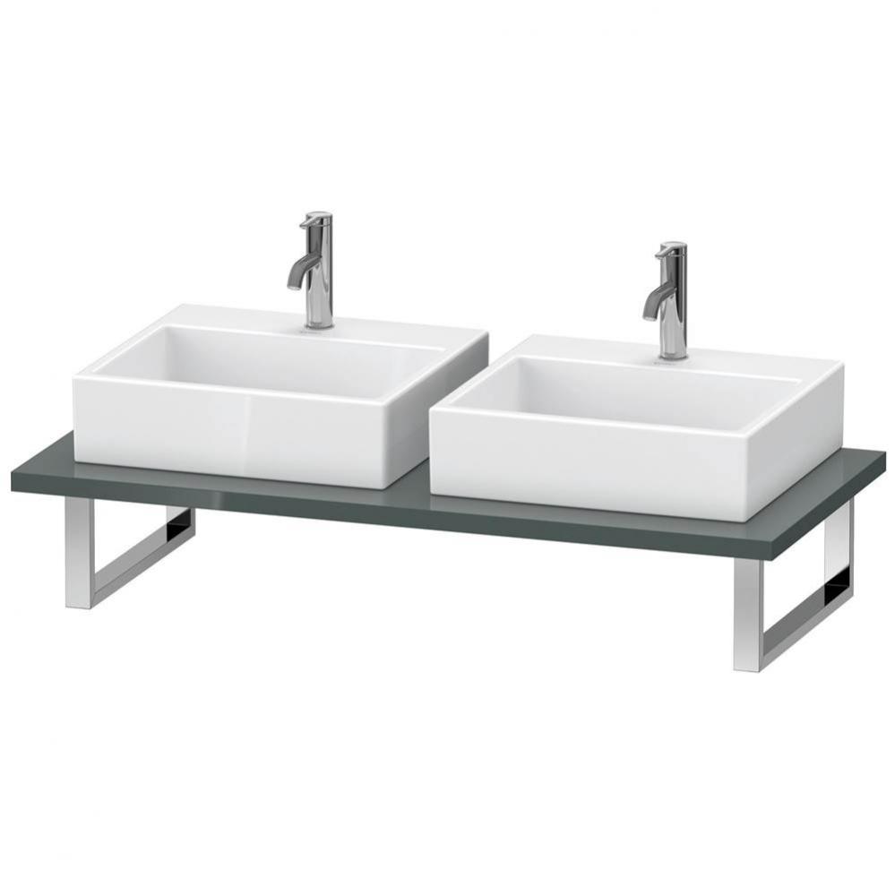 Duravit XViu Console  Dolomiti Gray High Gloss