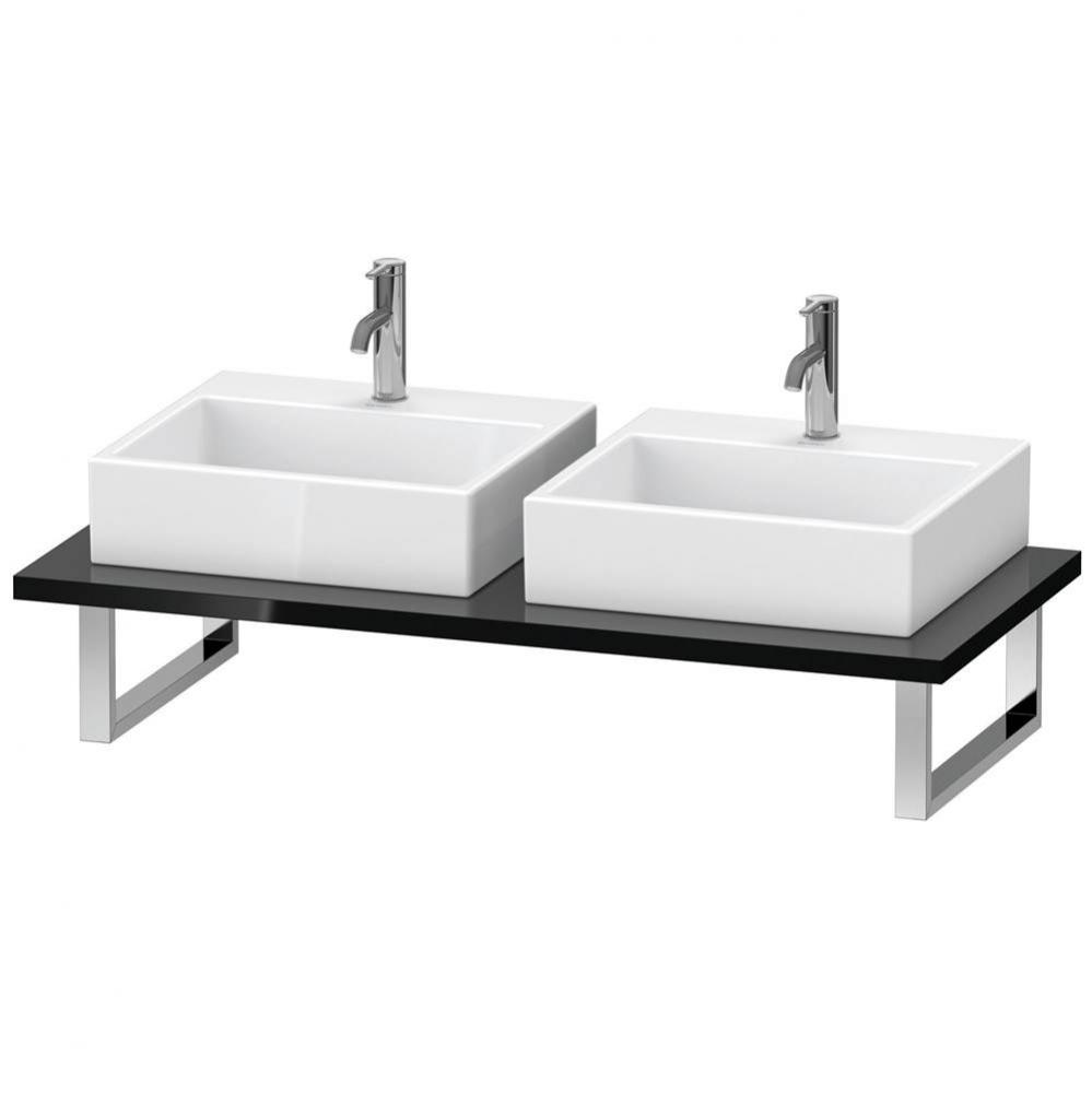 Duravit XViu Console  Black High Gloss