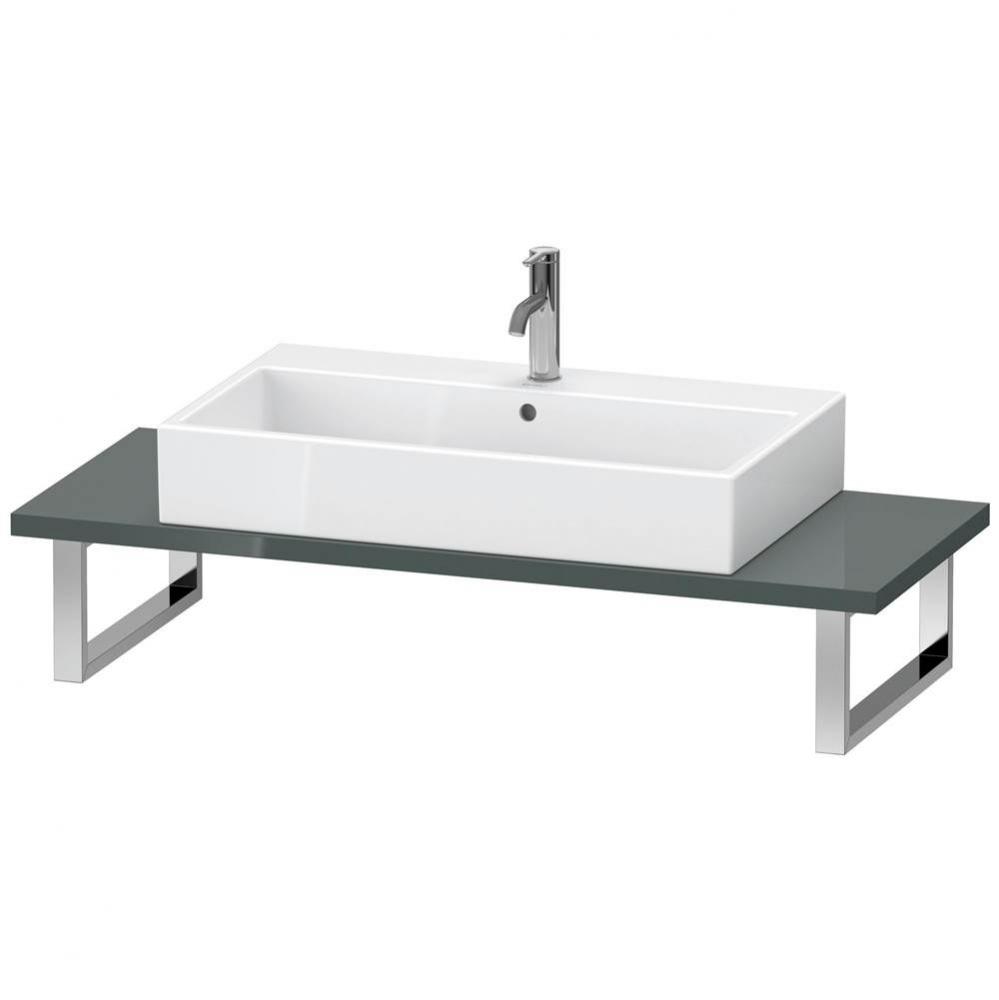 Duravit XViu Console  Dolomiti Gray High Gloss