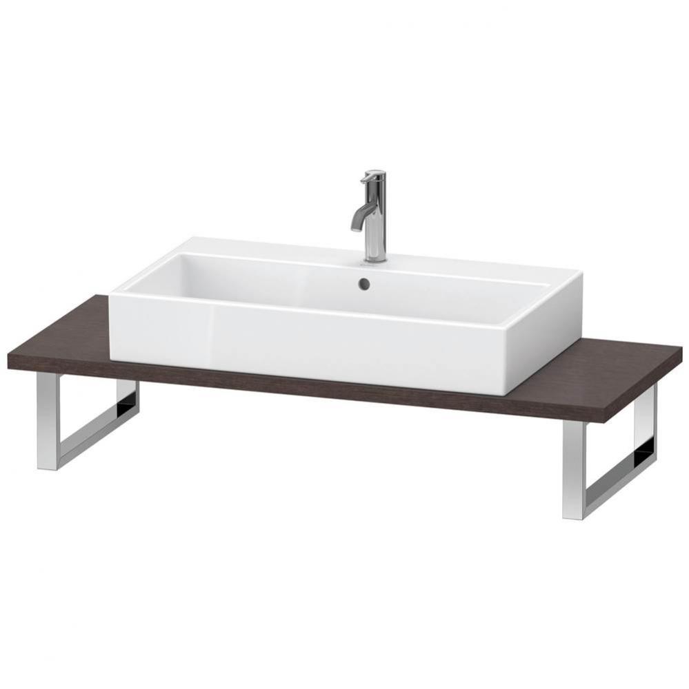 Duravit XViu Console  Brushed Dark Oak