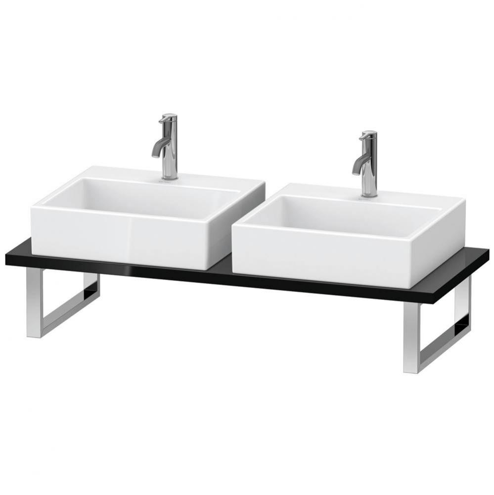 Duravit XViu Console  Black High Gloss