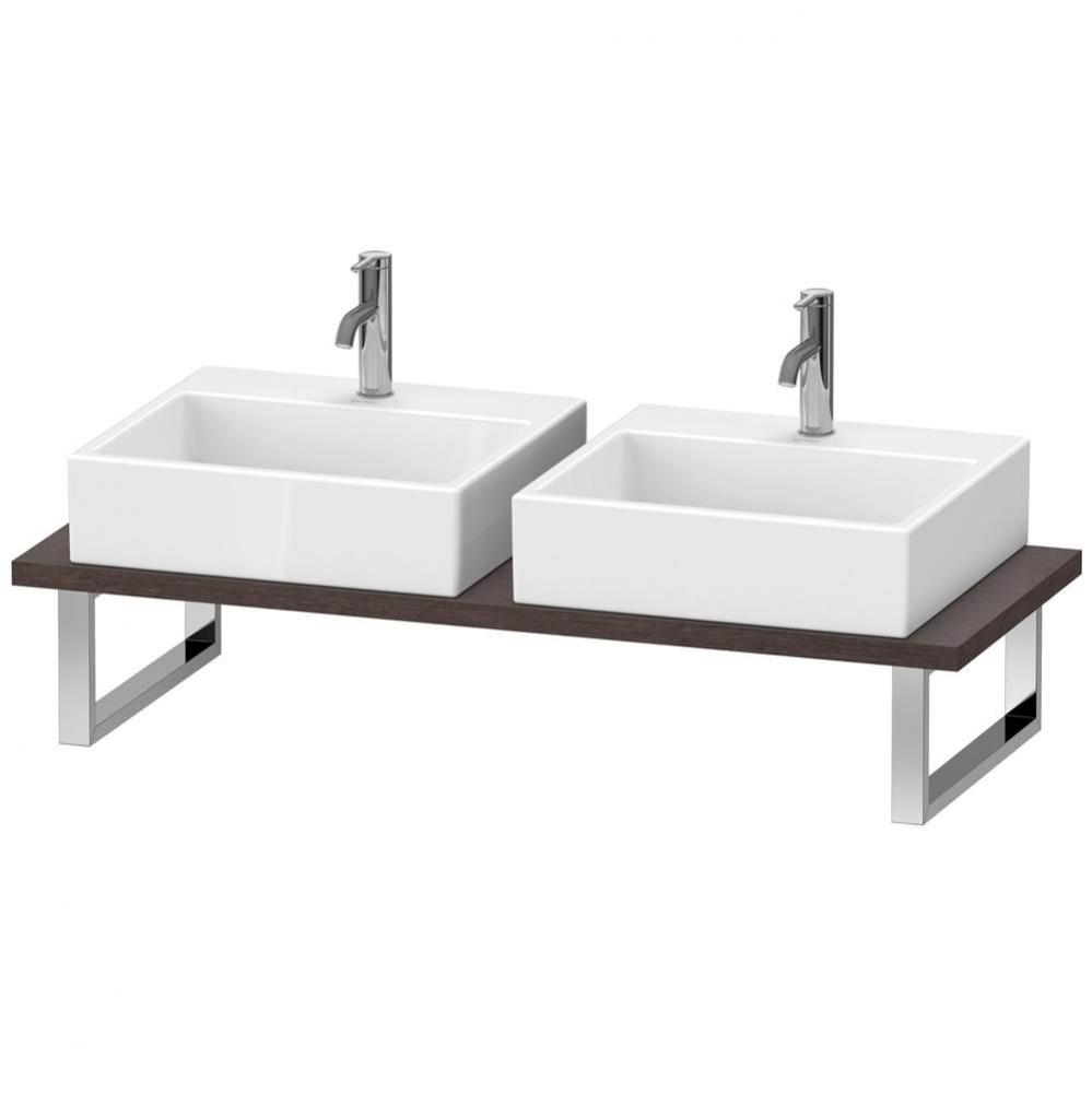 Duravit XViu Console  Brushed Dark Oak