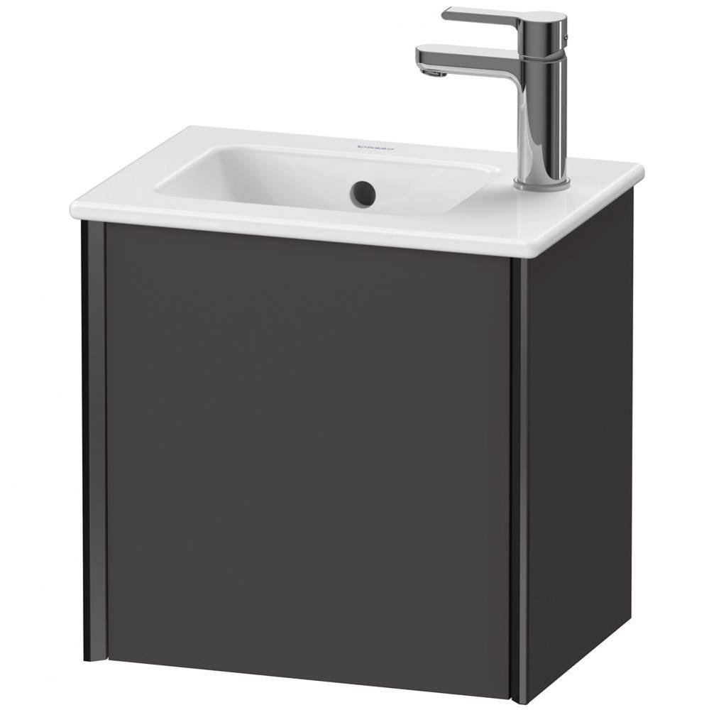 XViu One Door Wall-Mount Vanity Unit Graphite