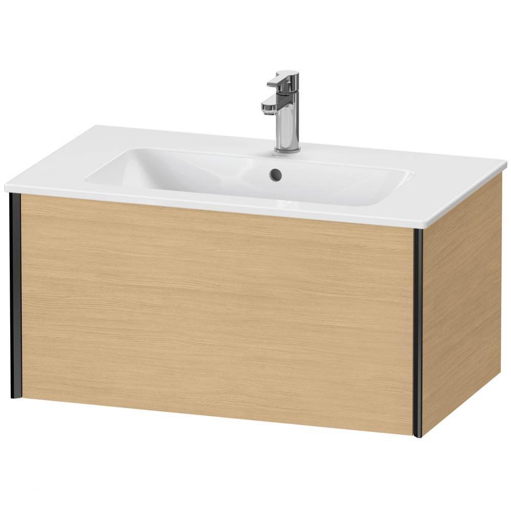 XViu One Drawer Wall-Mount Vanity Unit Natural Oak