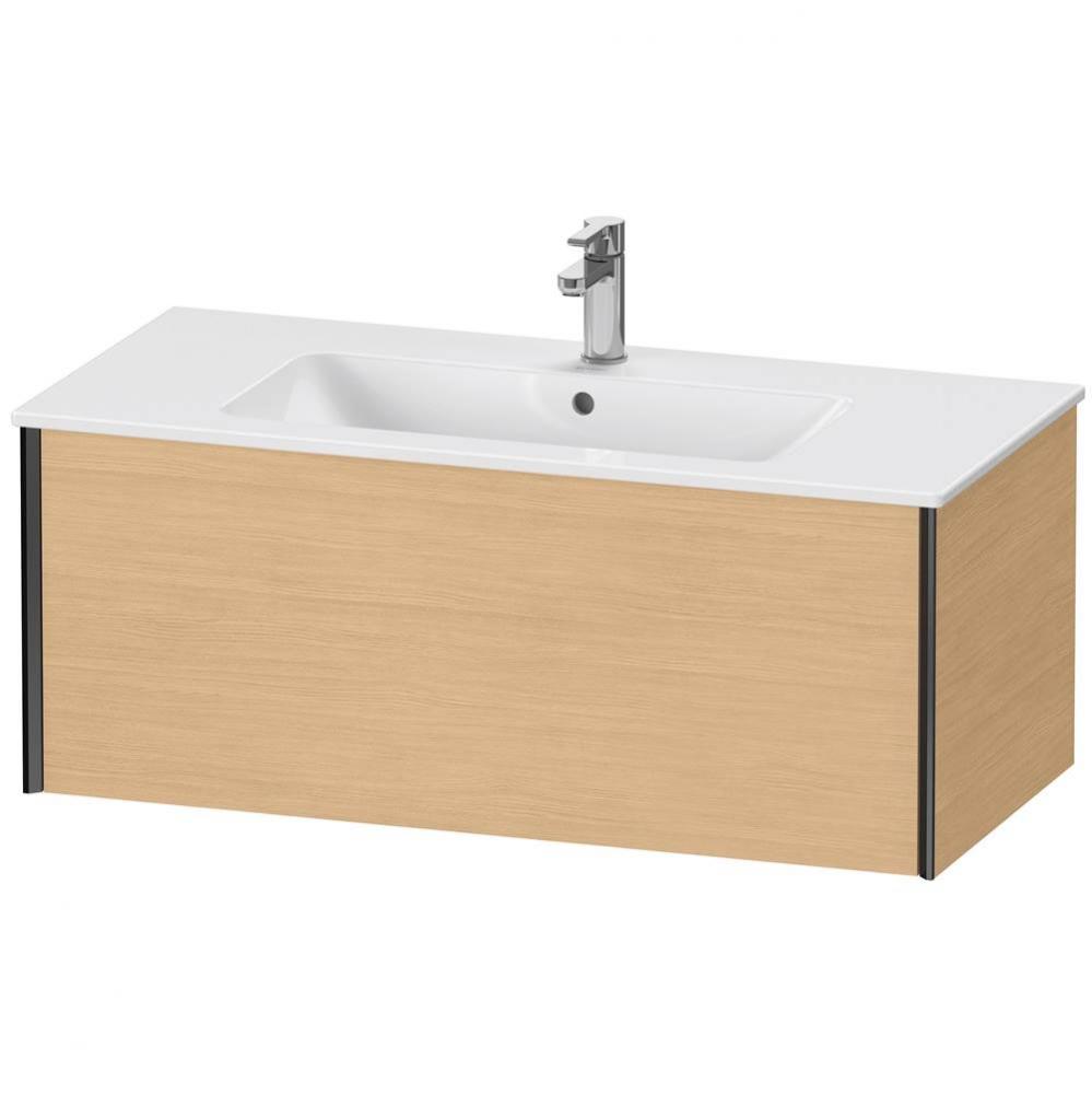 XViu One Drawer Wall-Mount Vanity Unit Natural Oak