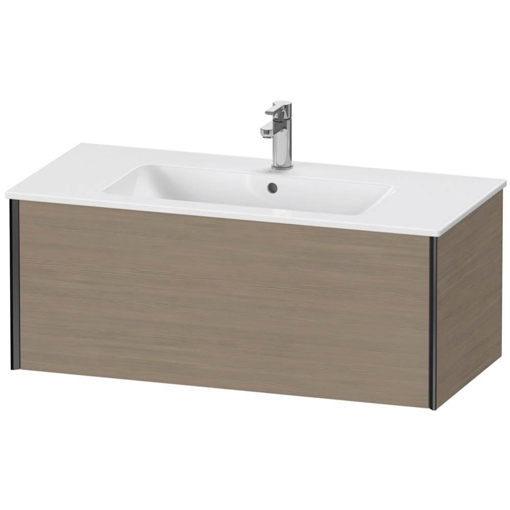 XViu One Drawer Wall-Mount Vanity Unit Oak Terra