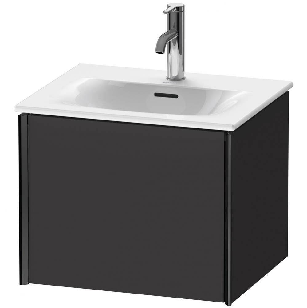 XViu One Drawer Wall-Mount Vanity Unit Graphite