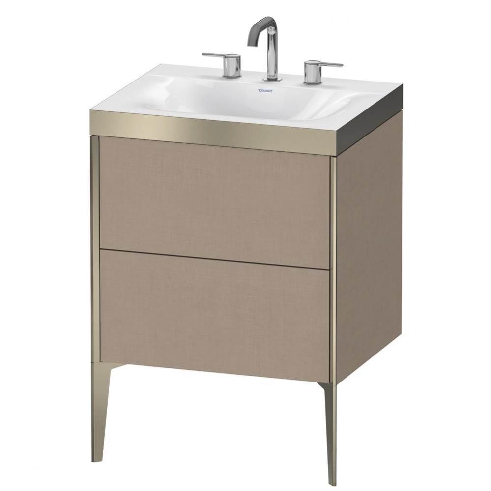 Duravit XViu C-Bonded Floorstanding Vanity  Linen