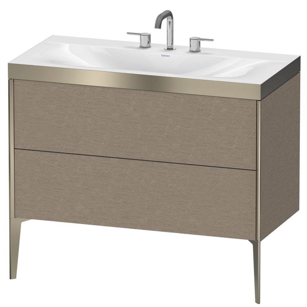 Duravit XViu C-Bonded Floorstanding Vanity  Oak Cashmere