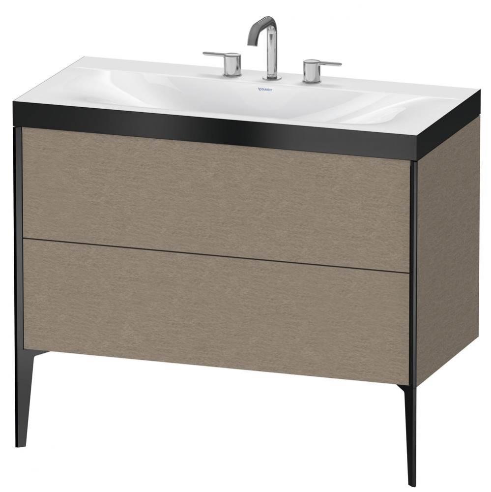 Duravit XViu C-Bonded Floorstanding Vanity  Oak Cashmere