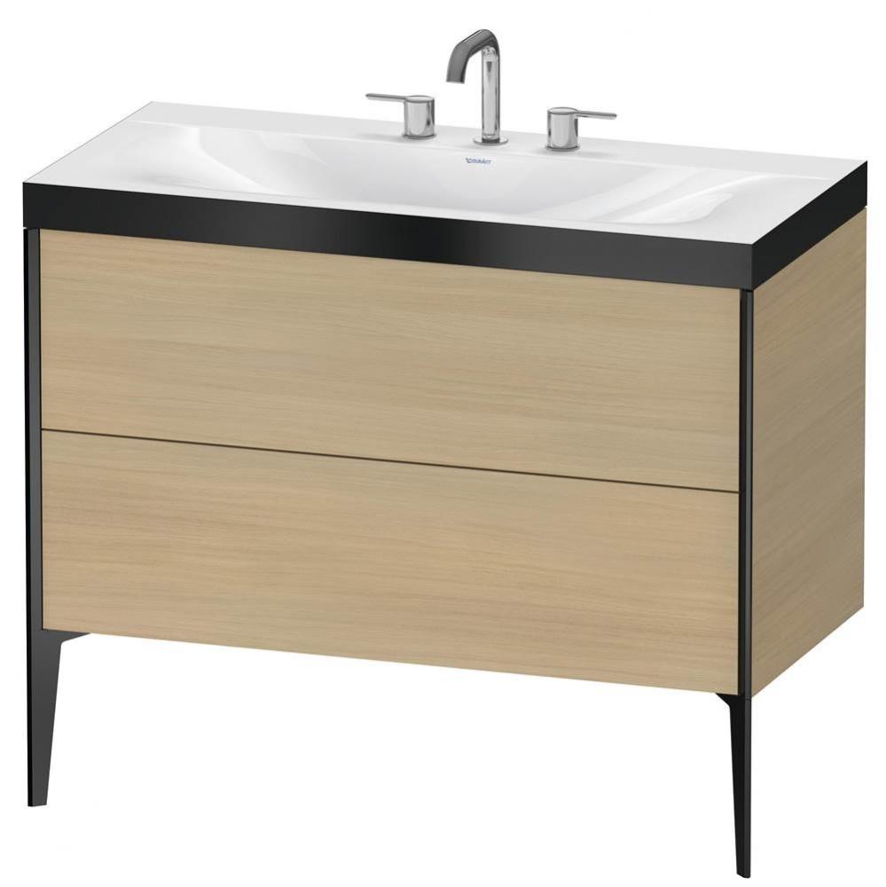 Duravit XViu C-Bonded Floorstanding Vanity  Mediterranean Oak