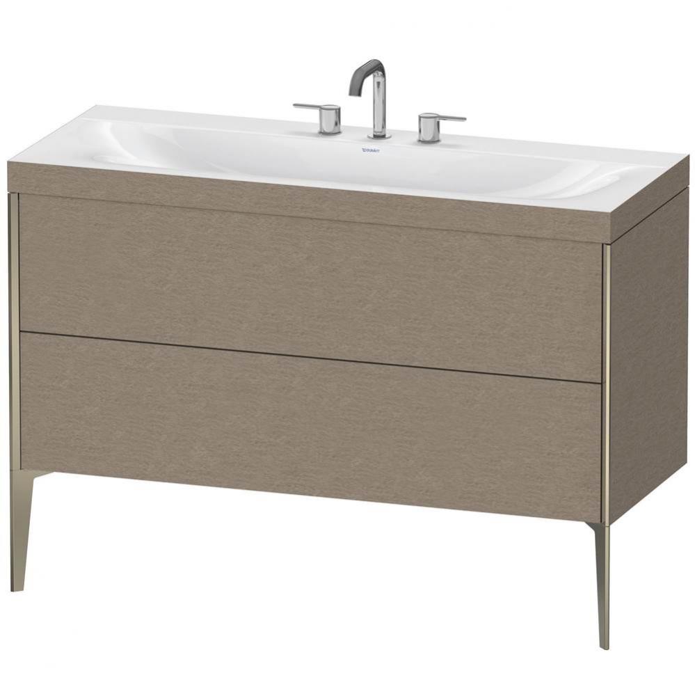 Duravit XViu C-Bonded Floorstanding Vanity  Oak Cashmere