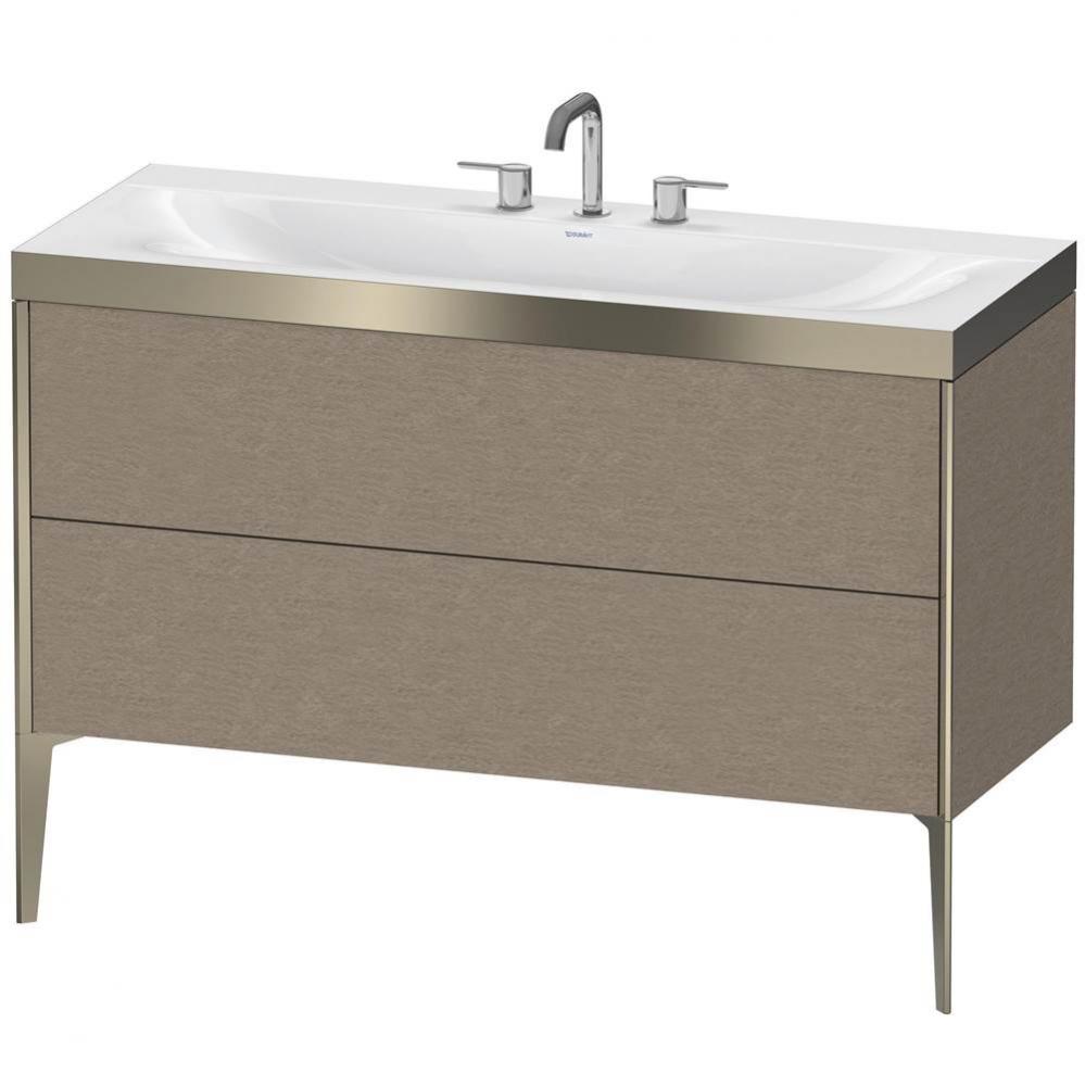 Duravit XViu C-Bonded Floorstanding Vanity  Oak Cashmere