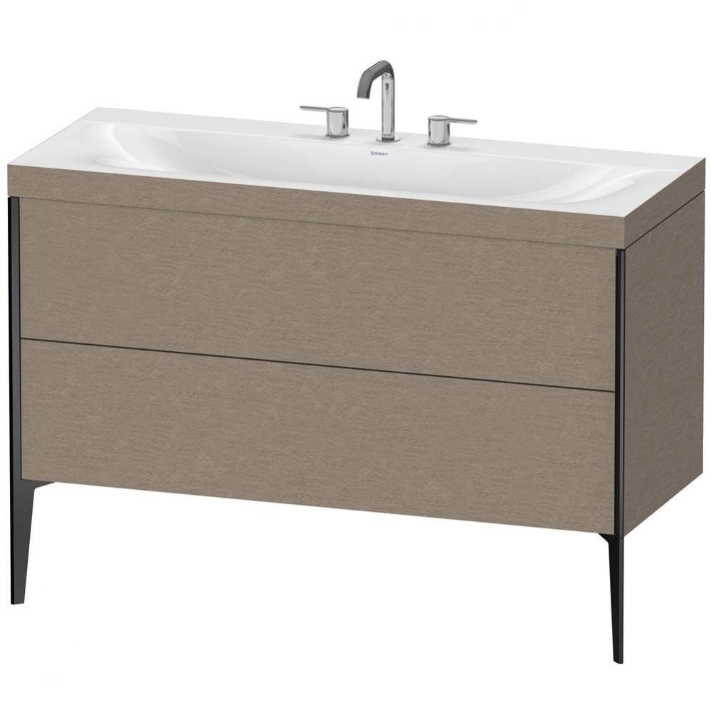 Duravit XViu C-Bonded Floorstanding Vanity  Oak Cashmere