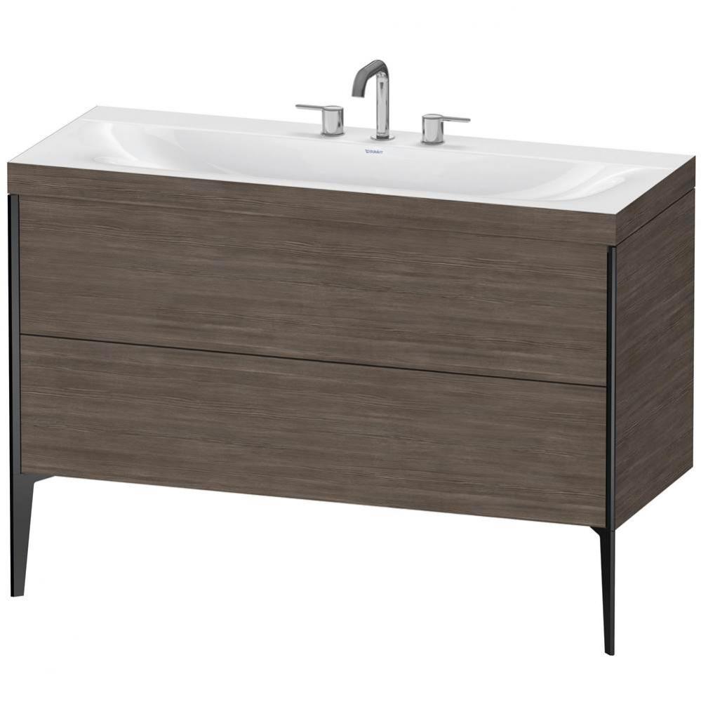 Duravit XViu C-Bonded Floorstanding Vanity  Pine Terra