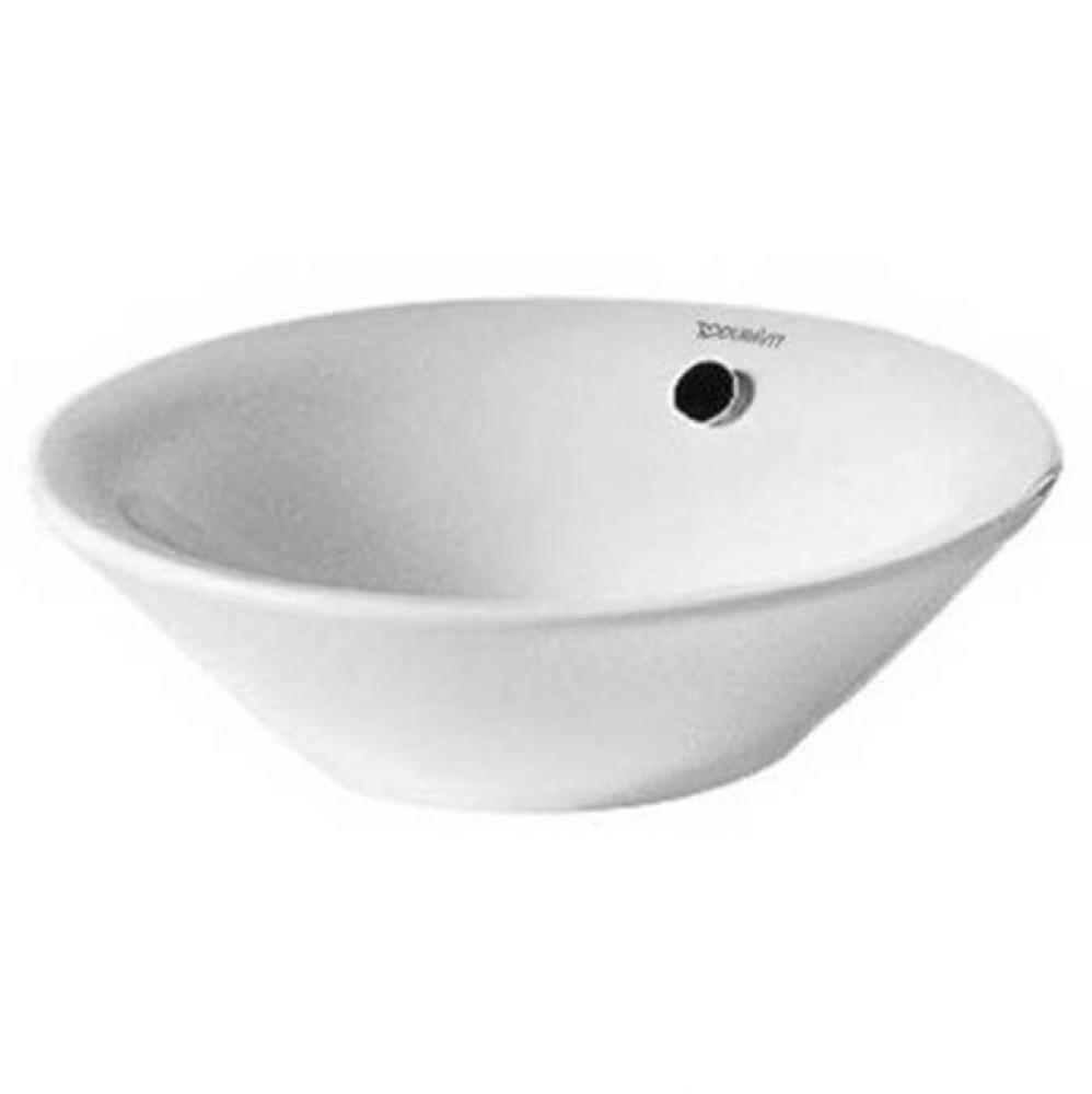 Starck 1 Washbowl White with WonderGliss