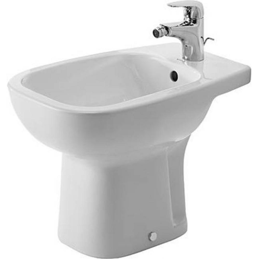 D-Code Floor-Mounted Bidet White