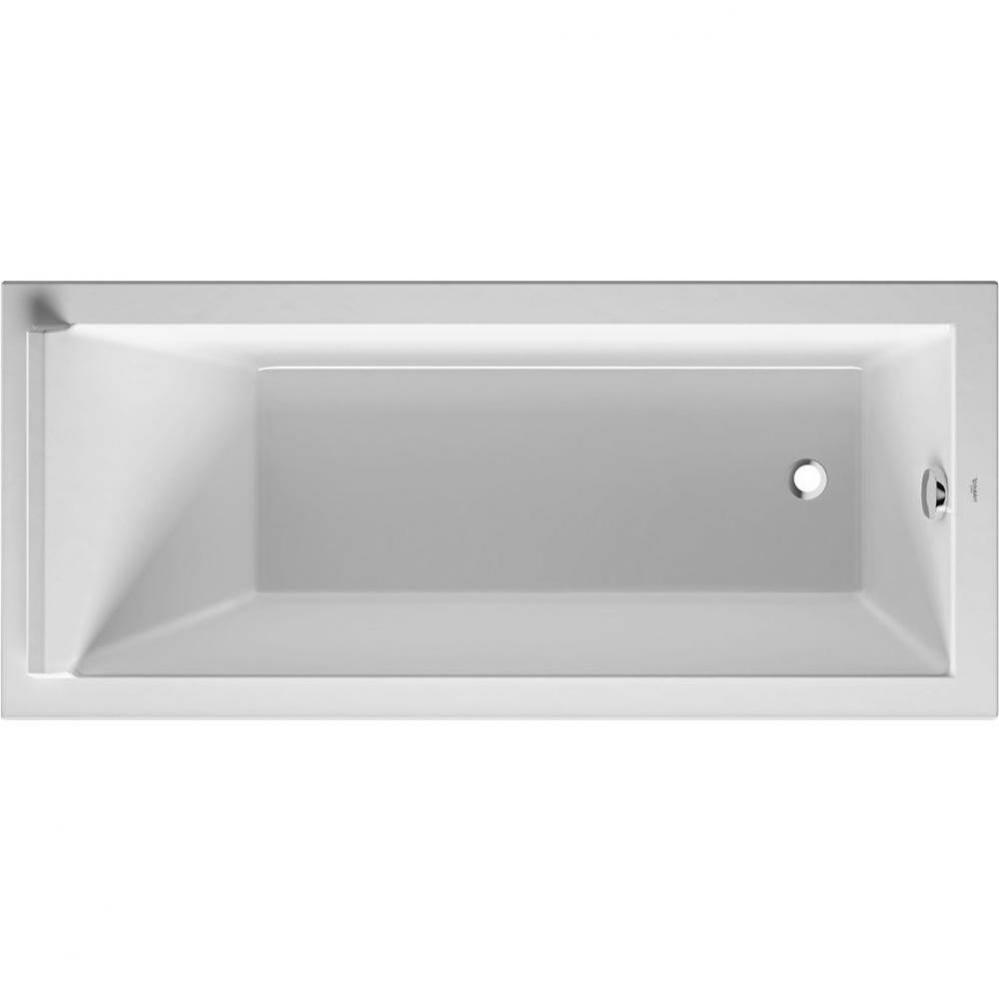 Starck Drop-In Bathtub White