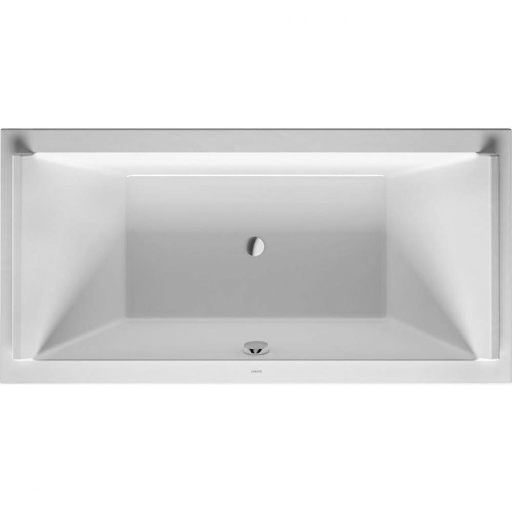 Starck Drop-In Bathtub White