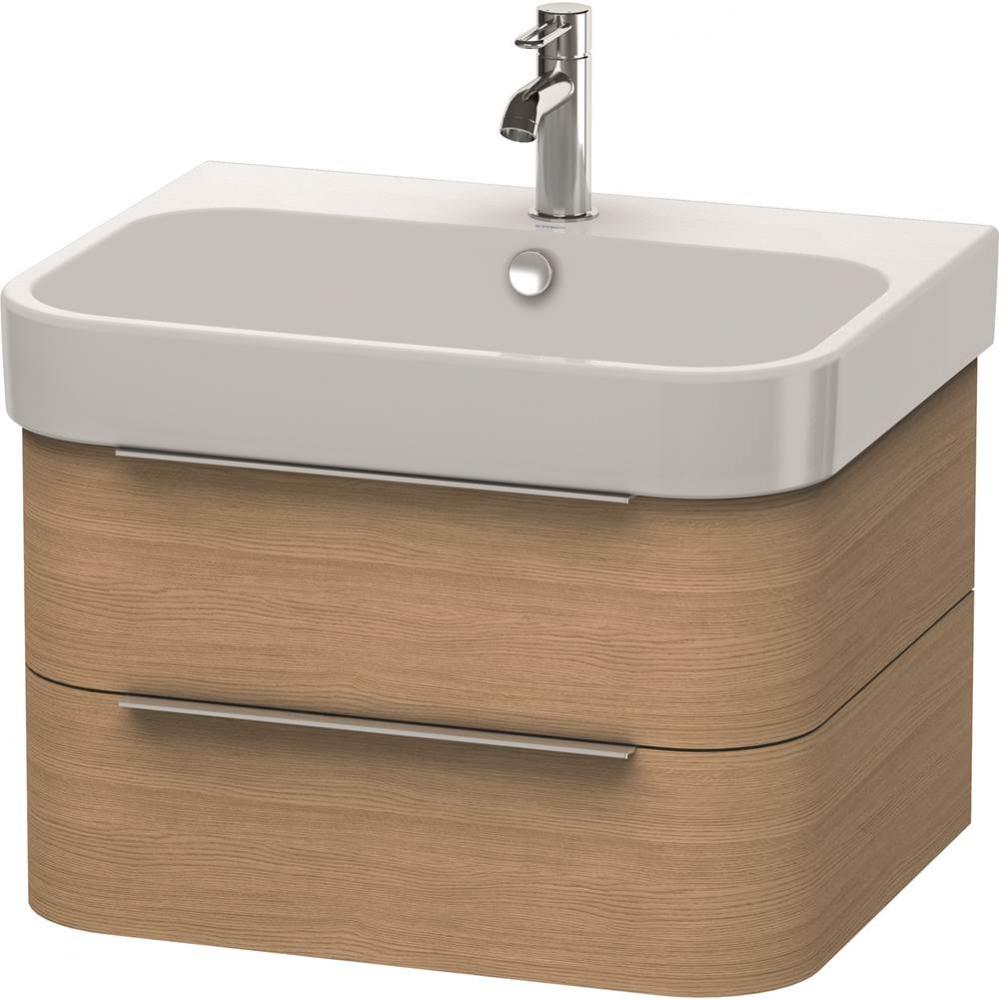 Duravit Happy D.2 Vanity Unit Wall-Mounted  European Oak