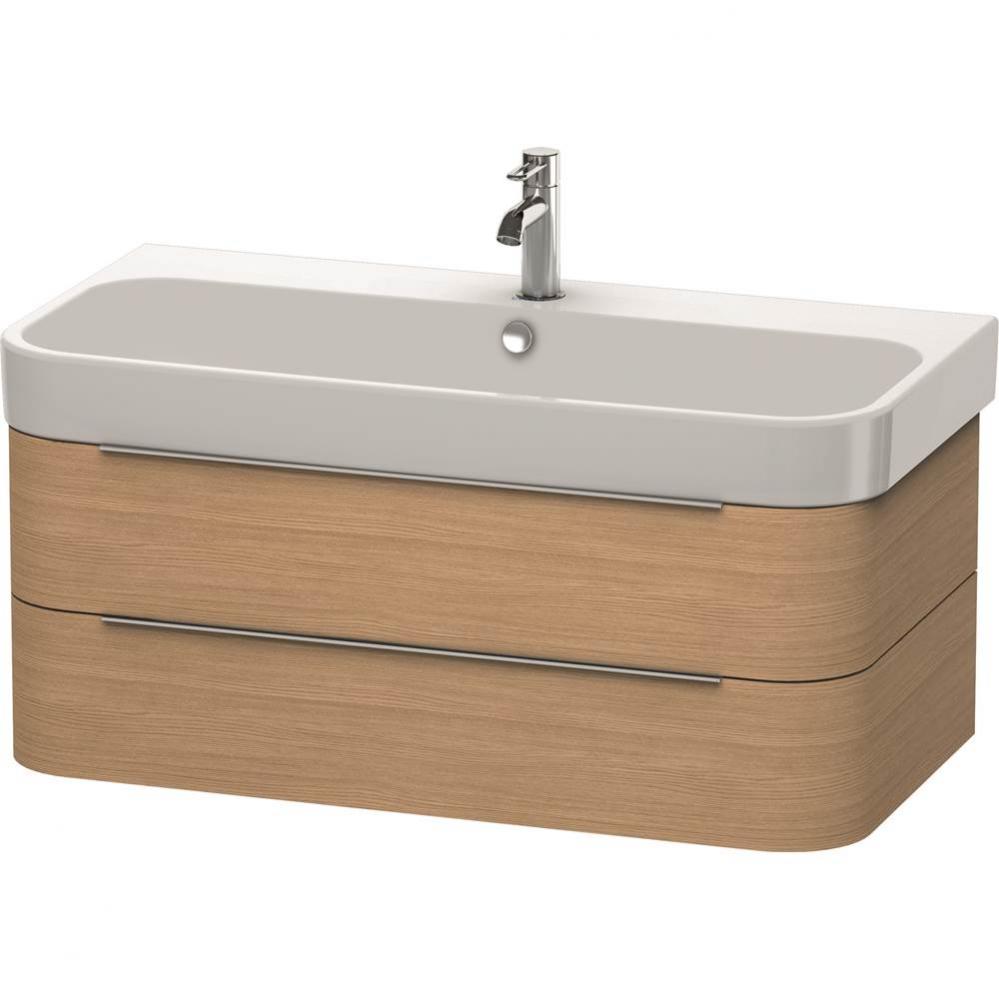 Duravit Happy D.2 Vanity Unit Wall-Mounted  European Oak