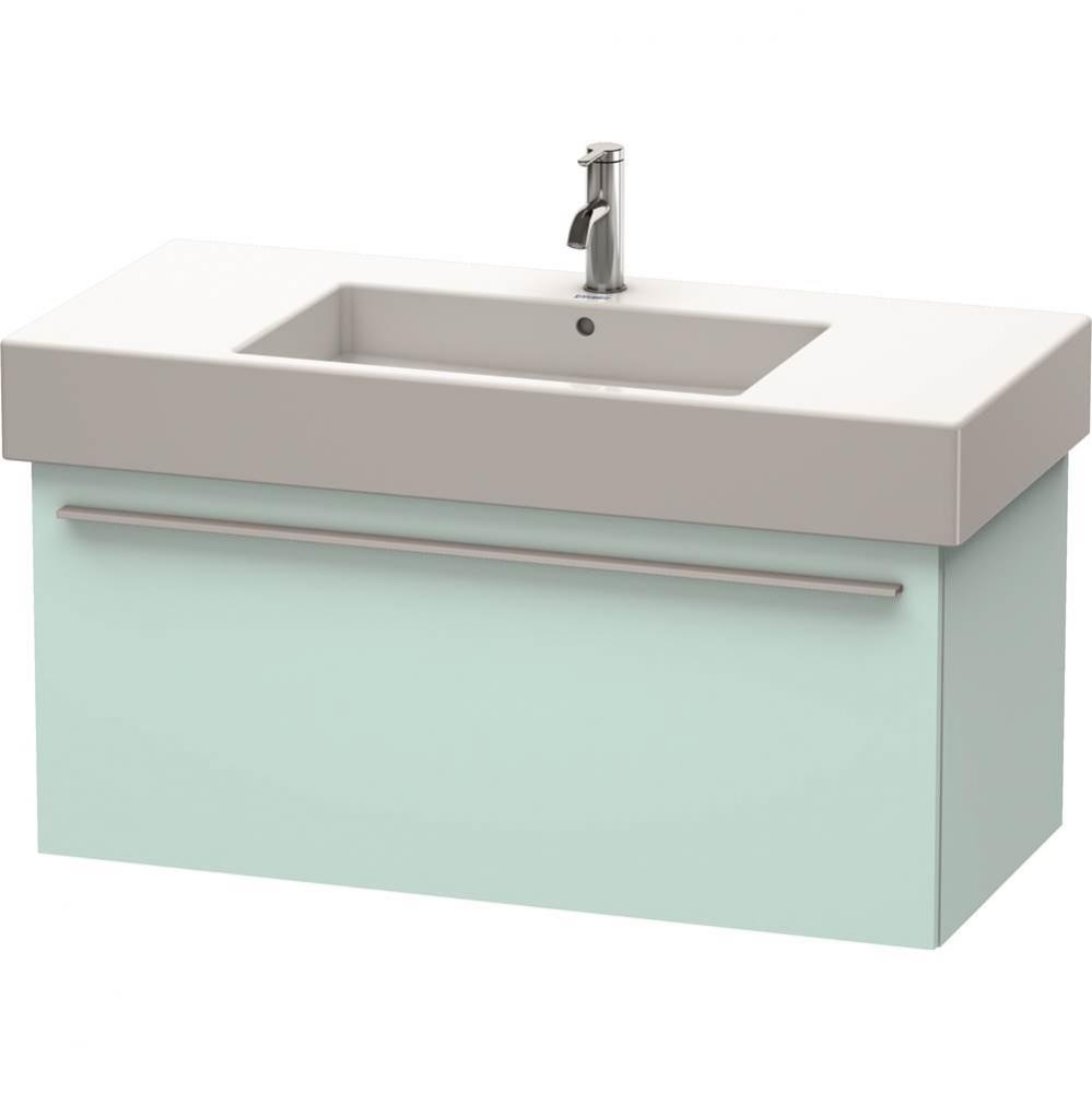 Duravit X-Large Vanity Unit Wall-Mounted  Light Blue Matte