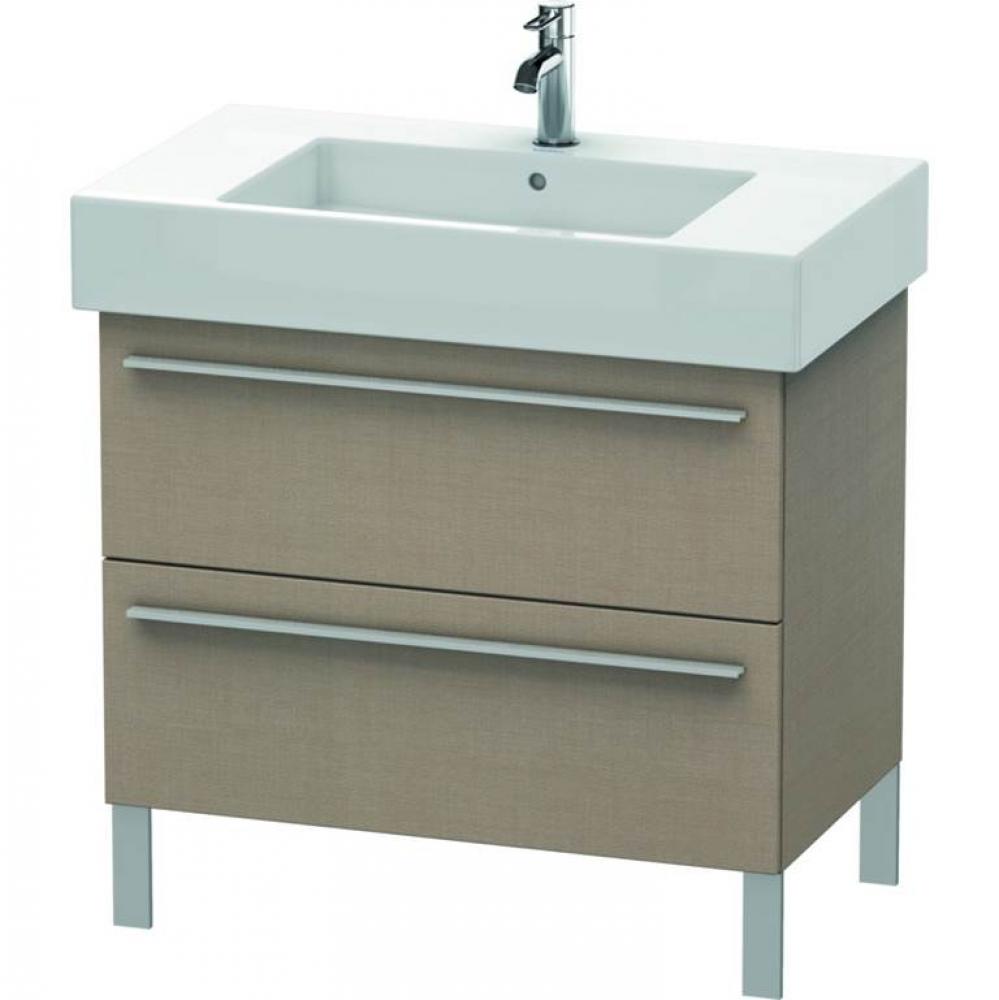 Duravit X-Large Two Drawer Floorstanding Vanity Unit Linen