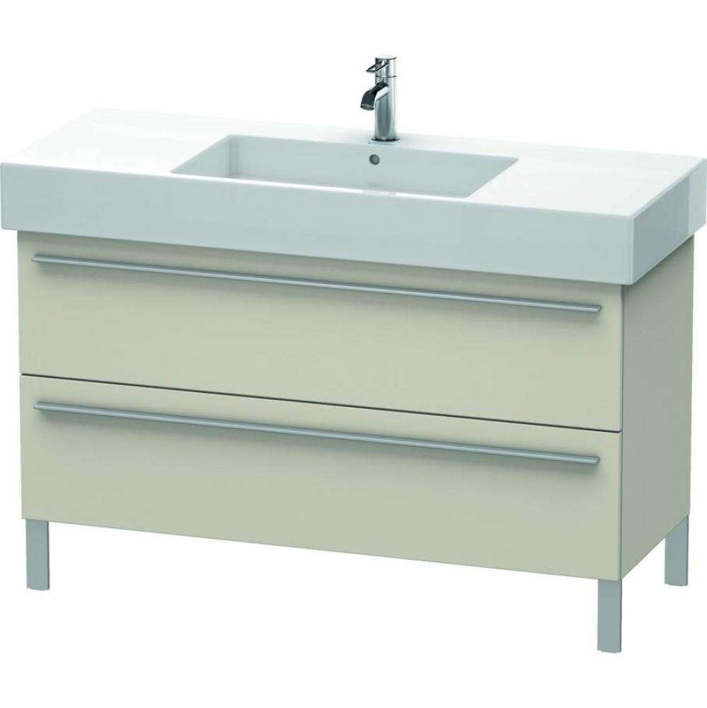 Duravit X-Large Two Drawer Floorstanding Vanity Unit Taupe