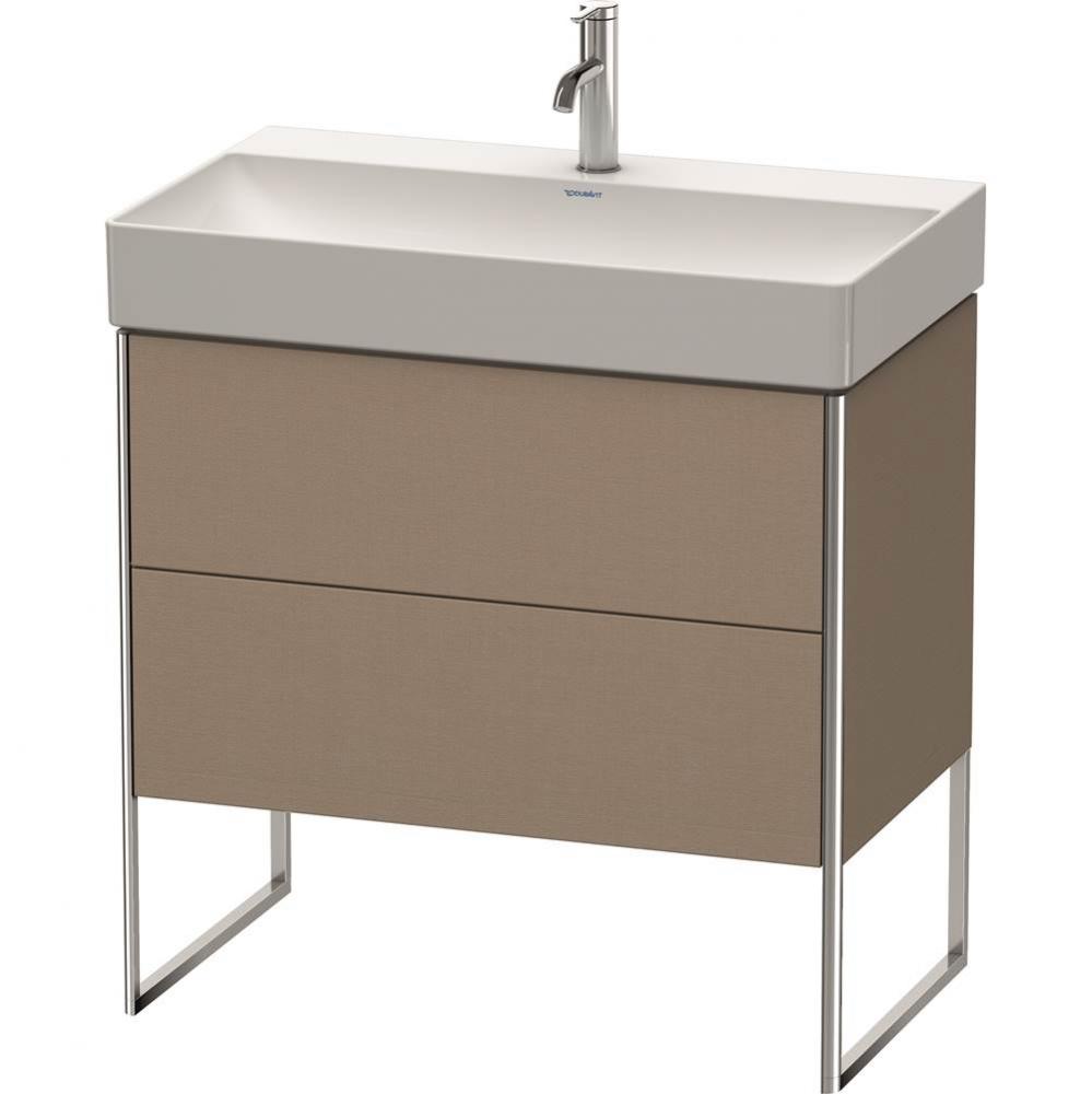 Duravit XSquare Two Drawer Floorstanding Vanity Unit Linen