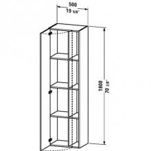 Duravit DS1249R2222 - Duravit DuraStyle Tall Cabinet White