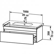 Duravit DS638505151 - Duravit DuraStyle Vanity Unit Wall-Mounted  Pine Terra