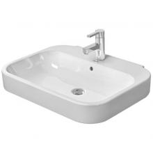 Duravit 23166000001 - Duravit Happy D.2 Wall-Mount Sink White with WonderGliss