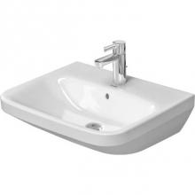 Duravit 23195500301 - Duravit DuraStyle Wall-Mount Sink White with WonderGliss