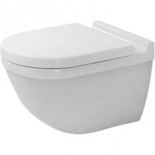 Duravit 25270900921 - Duravit Starck 3 Wall-Mounted Toilet  White WonderGliss