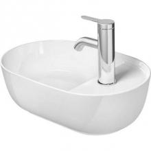 Duravit 03814221001 - Duravit Luv Washbowl White|Sand with WonderGliss