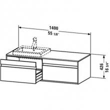 Duravit KT6797L5151 - Duravit Ketho Vanity Unit Wall-Mounted  Pine Terra