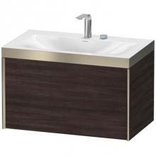 Duravit XV4610EB152P - Duravit XViu One Drawer C-Bonded Wall-Mount Vanity Kit European Oak