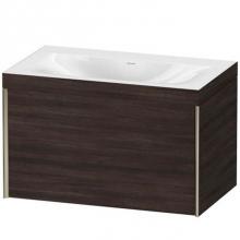 Duravit XV4610NB152C - Duravit XViu One Drawer C-Bonded Wall-Mount Vanity Kit European Oak