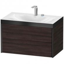 Duravit XV4615EB252P - Duravit XViu Two Drawer C-Bonded Wall-Mount Vanity Kit European Oak