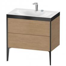 Duravit XV4710EB251P - Duravit XViu Two Drawer C-Bonded Floorstanding Vanity Kit Pine Terra