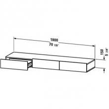 Duravit DS827305151 - Duravit DuraStyle Shelf With Drawer  Pine Terra