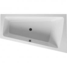 Duravit 700219000000090 - Bathtub Paiova 1700x1000mm white corner right, with support