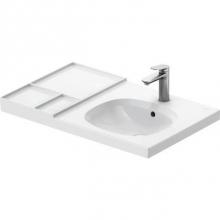 Duravit 238880AA00 - Duravit Aurena Wall Mounted Sink White High Gloss