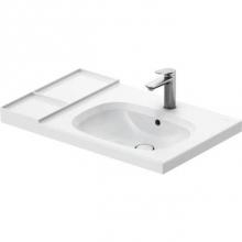 Duravit 239480AA00 - Duravit Aurena Wall Mounted Sink White High Gloss