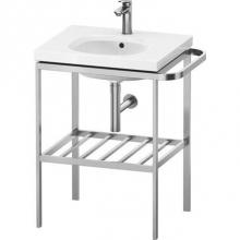 Duravit AU4581070700000 - Duravit Aurena Console Brushed Stainless Steel