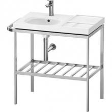 Duravit AU4584070700000 - Duravit Aurena Console Brushed Stainless Steel