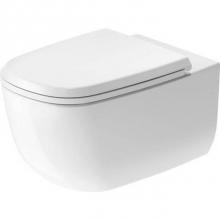 Duravit 259809AA92 - Duravit Aurena Wall Mounted Toilet White High Gloss