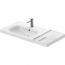 Duravit 239110AC00 - Duravit Aurena Wall Mounted Sink White Satin Matte