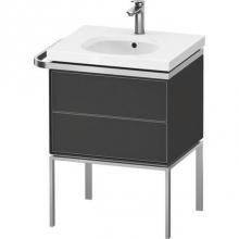 Duravit AU4570058580000 - Duravit Aurena Vanity Cabinet Graphite Satin Matte